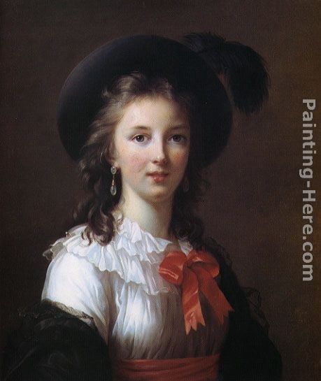Elisabeth Louise Vigee-Le Brun Self Portrait - age 26